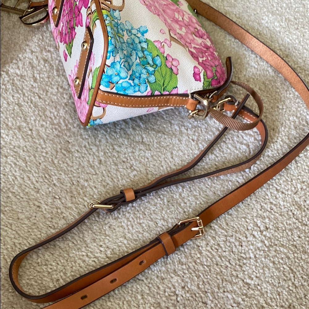Dooney & Bourke small hydrangeas Floral Crossbody Bag - Multicolor - Picture 12 of 14